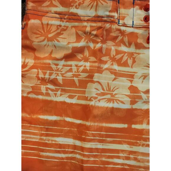 Speedo Swim Trunks Men's Sz XL Colorblock Hawaiian Design Mesh Lined Stretch NWT - Picture 6 of 8